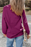 PREORDER - Back To Basics Oversized Corded Sweatshirt - Multiple Options