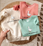 PREORDER - In My Silly Goose Era Sweatshirt - Toddler