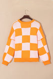 PREORDER - Checkered Bishop Sleeve Sweater - Multiple Options