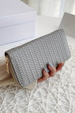 The Woven Wallet - Gray