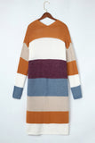 PREORDER - Fall Harvest Colorblock Cardigan