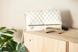 DENISE QUILTED CLUTCH