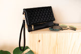 DENISE QUILTED CLUTCH