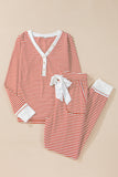 PREORDER - Candycane Stripe Pajama Set