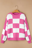 PREORDER - Checkered Bishop Sleeve Sweater - Multiple Options