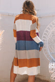 PREORDER - Fall Harvest Colorblock Cardigan