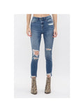 Mica - Mid Rise Crop Skinny