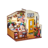 DIY Miniature House Kit: Homey Kitchen