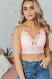 Free To Be Bralette - Dusty Pink