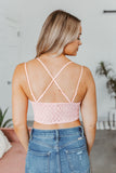 Free To Be Bralette - Dusty Pink