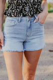 Short Of It High Rise Classic Jean Shorts