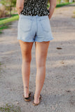 Short Of It High Rise Classic Jean Shorts