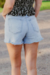 Short Of It High Rise Classic Jean Shorts