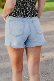 Short Of It High Rise Classic Jean Shorts