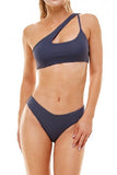 Stay Current Asymmetric Bikini Bottom - Blue